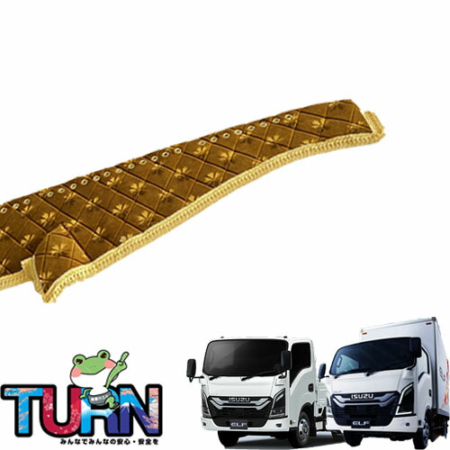 いすゞNewエルフ(涙目エルフ）ダッシュマット金華山フリンジ付き 楽天