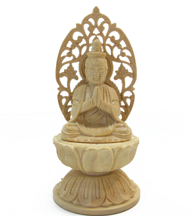 楽天市場】普賢菩薩 木彫り 仏像 仕様：無垢 / 素材：柘植（置物