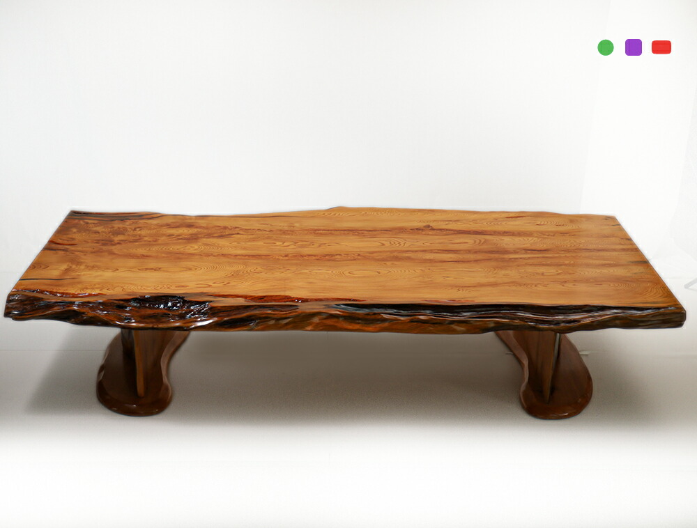 楽天市場】屋久杉 テーブル 一枚板 仕様：無垢 / 素材：屋久杉