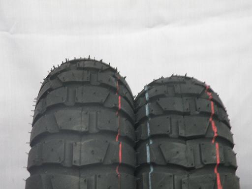 楽天市場】2本セット DURO HF903 120/90-10 & 130/90-10 前後 タイヤ