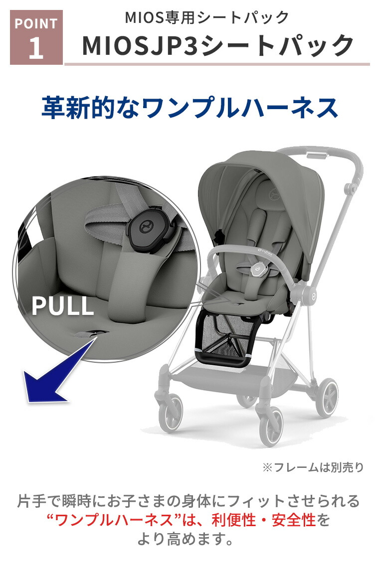 楽天市場】＼2024年最新モデル／サイベックス NEW MIOS シートパック