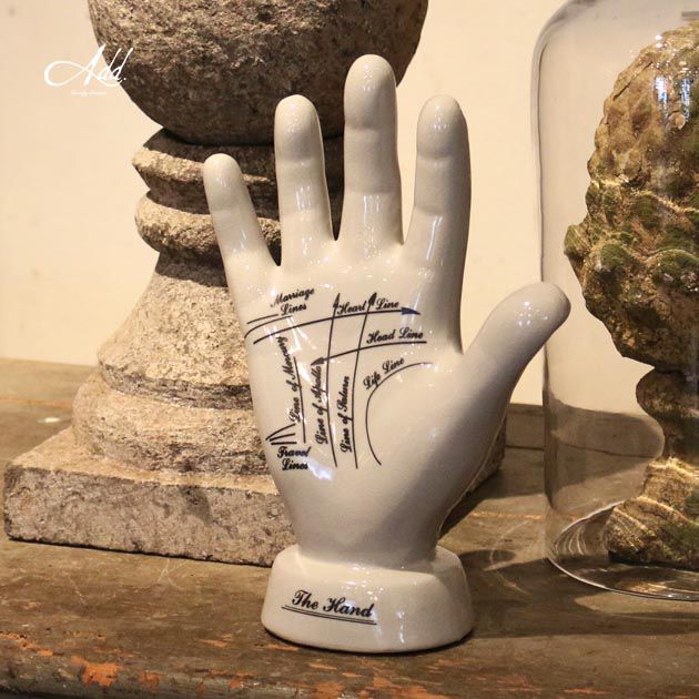 楽天市場】オブジェ 置物 置き物 ヴィンテージ風 ハンドオブジェ
