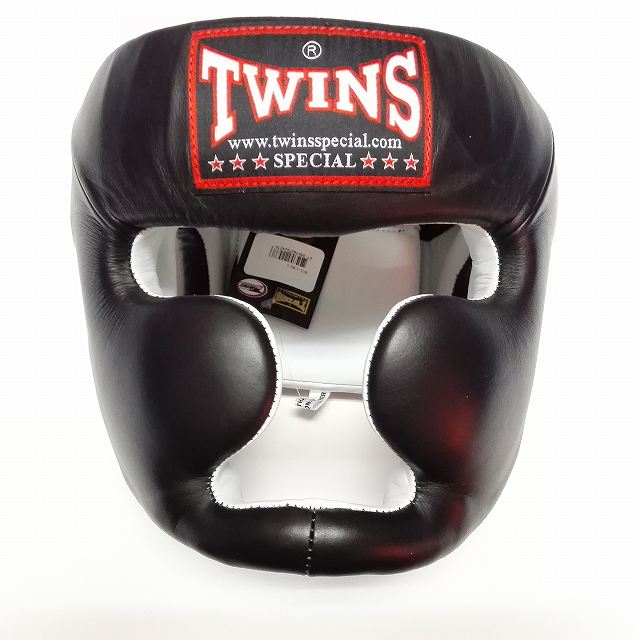 楽天市場】TWINS SPECIAL ヘッドギア 黒/本革製/ヘッドガード