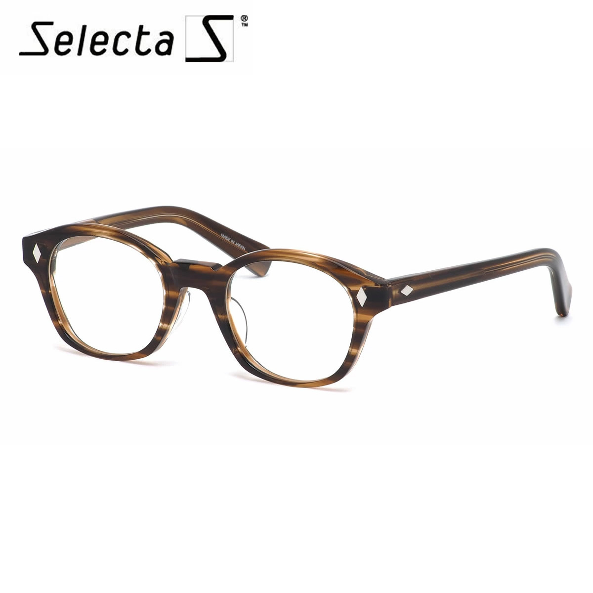 楽天市場】セレクタ selecta メガネ 87-5001 2 47サイズ ウェリントン