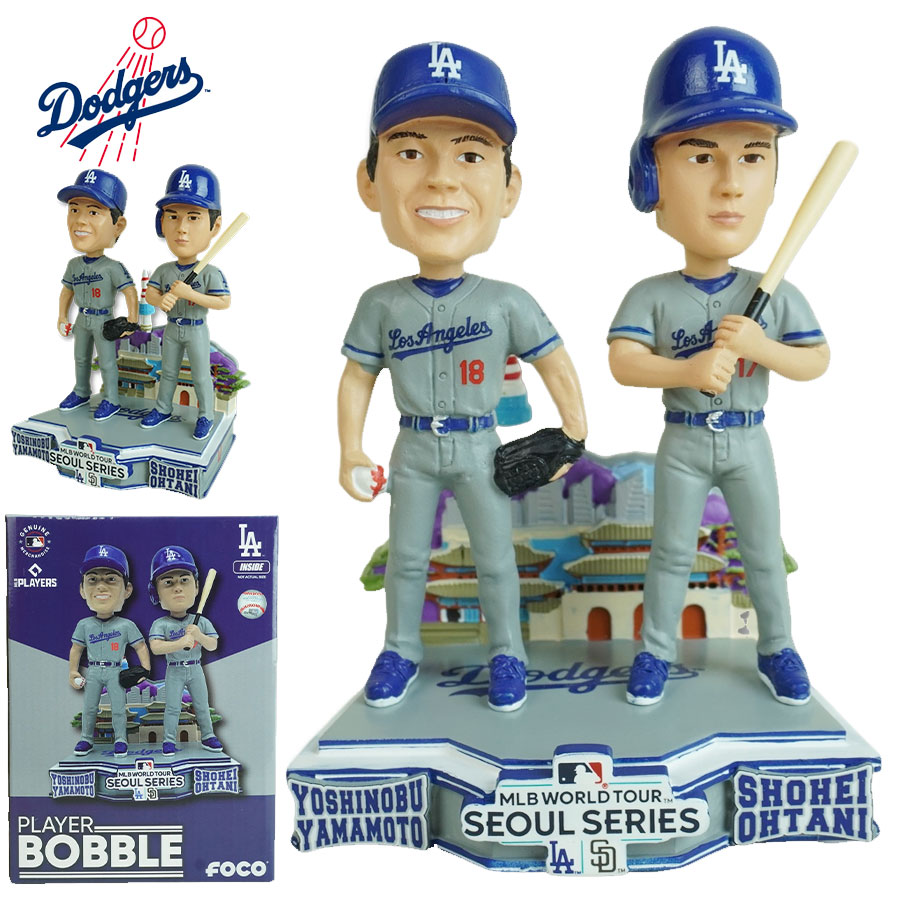 楽天市場】大谷翔平 山本由伸 ボブルヘッド 5インチFOCO MLB BIG HEADS