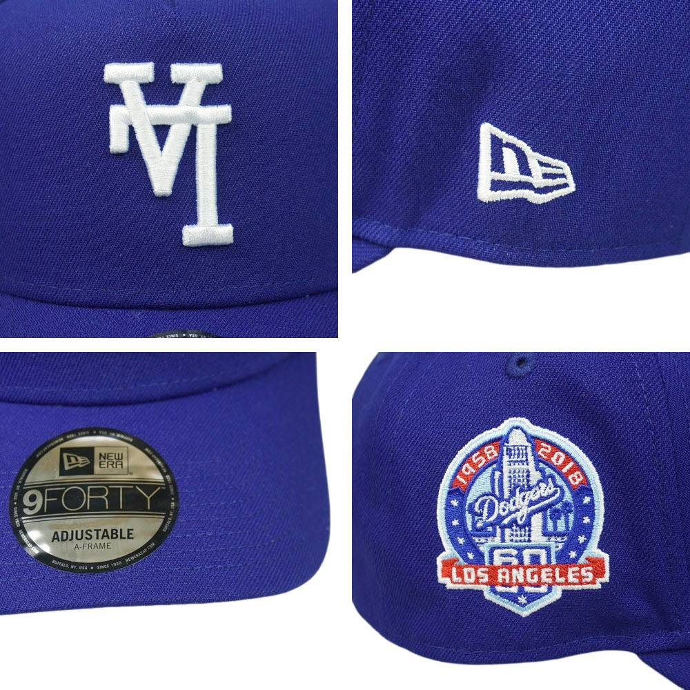 楽天市場】NEW ERA ニューエラ ドジャース 逆さLA9FORTY DODGERS UP