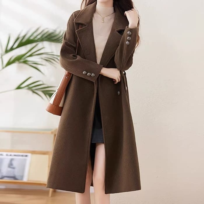 楽天市場】チェスター コート レディース ロングコート ウエストベルト