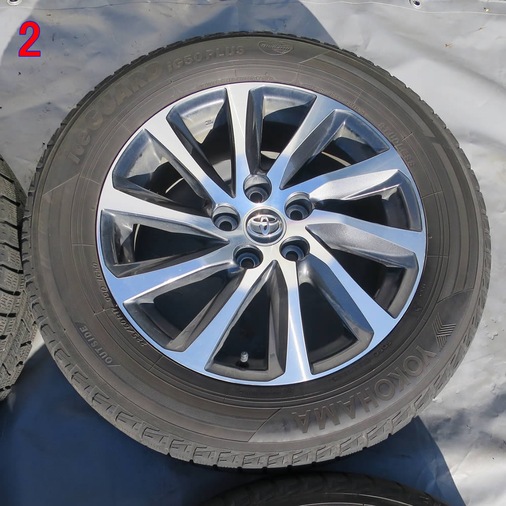 楽天市場】中古 トヨタ アルファード 30系 スタッドレスタイヤ 純正