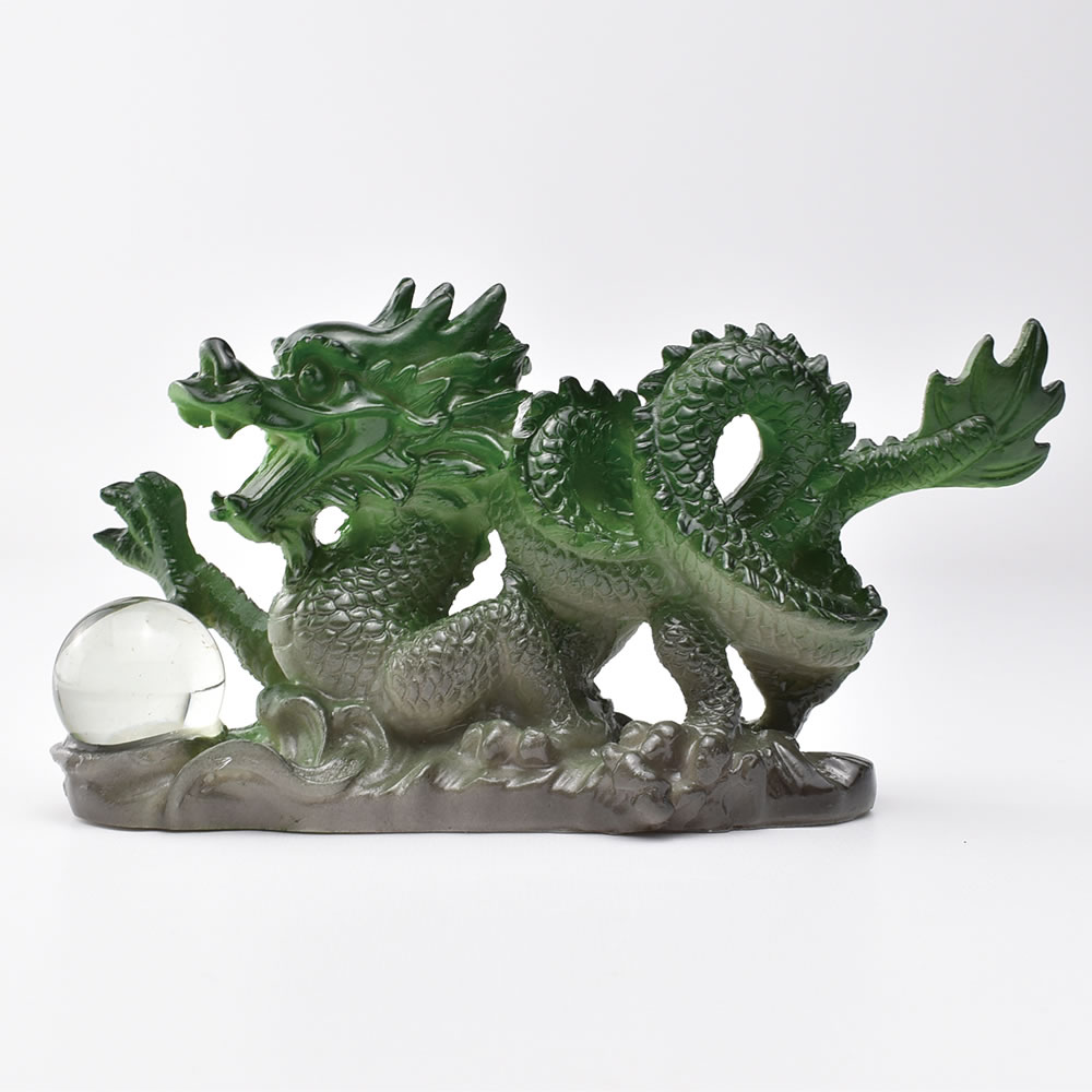 楽天市場】祥龍(変色茶寵・緑) 長15×幅4.5×高8cm 中国茶道具 : 天香茶行