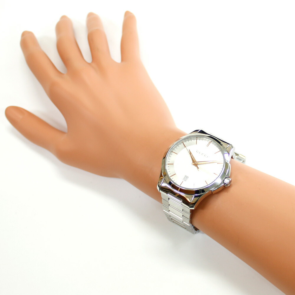 楽天市場】グッチ GUCCI Gタイムレス 腕時計 時計 SS 126.4 メンズ