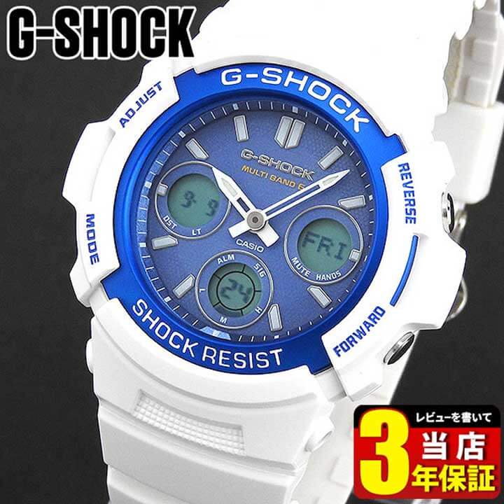 楽天市場】CASIO カシオ G-SHOCK ジーショック AWG-M100SWB-7A 海外