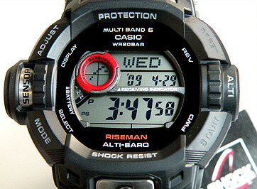 楽天市場】CASIOカシオ 防水 腕時計 時計 メンズ【G-SHOCK】ライズマン