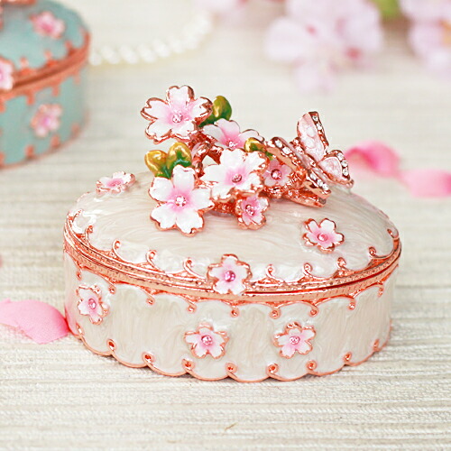 楽天市場】【正規品】 ジュエリーボックス 花衣 ピィアース 宝石箱