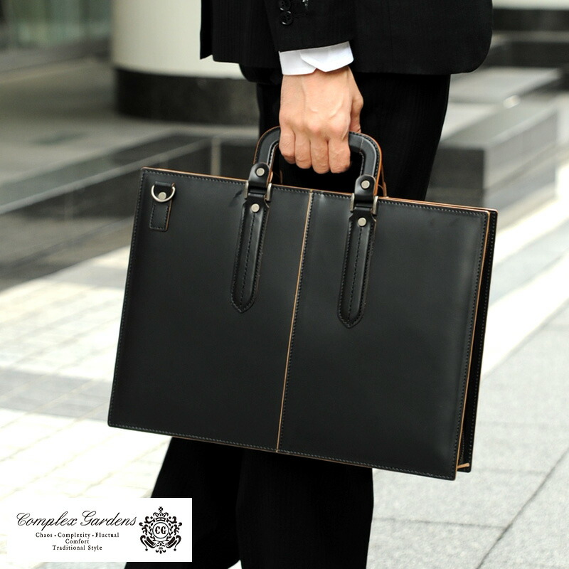 楽天市場】青木鞄 COMPLEX GARDENS ガラス牛革ビジネスバッグ 枯淡