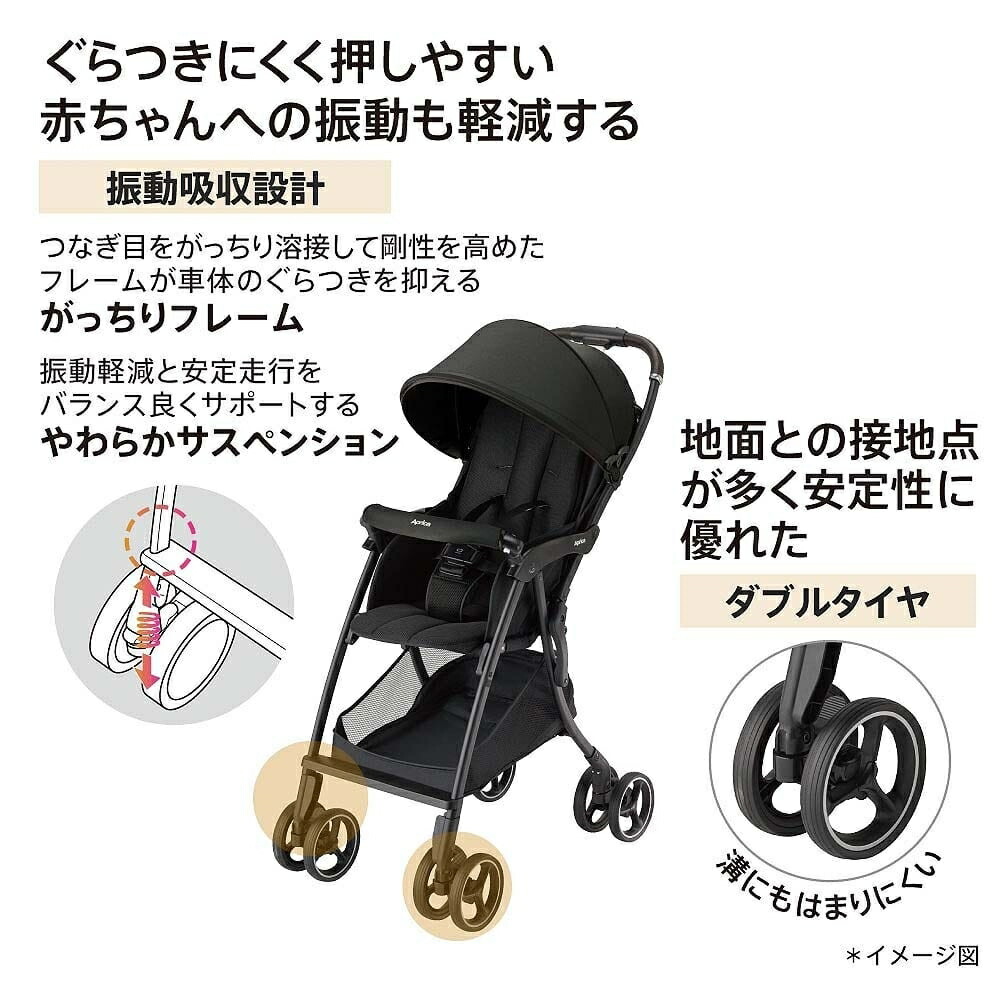 楽天市場】Aprica アップリカ マジカルエアー フリー AB B型ベビーカー