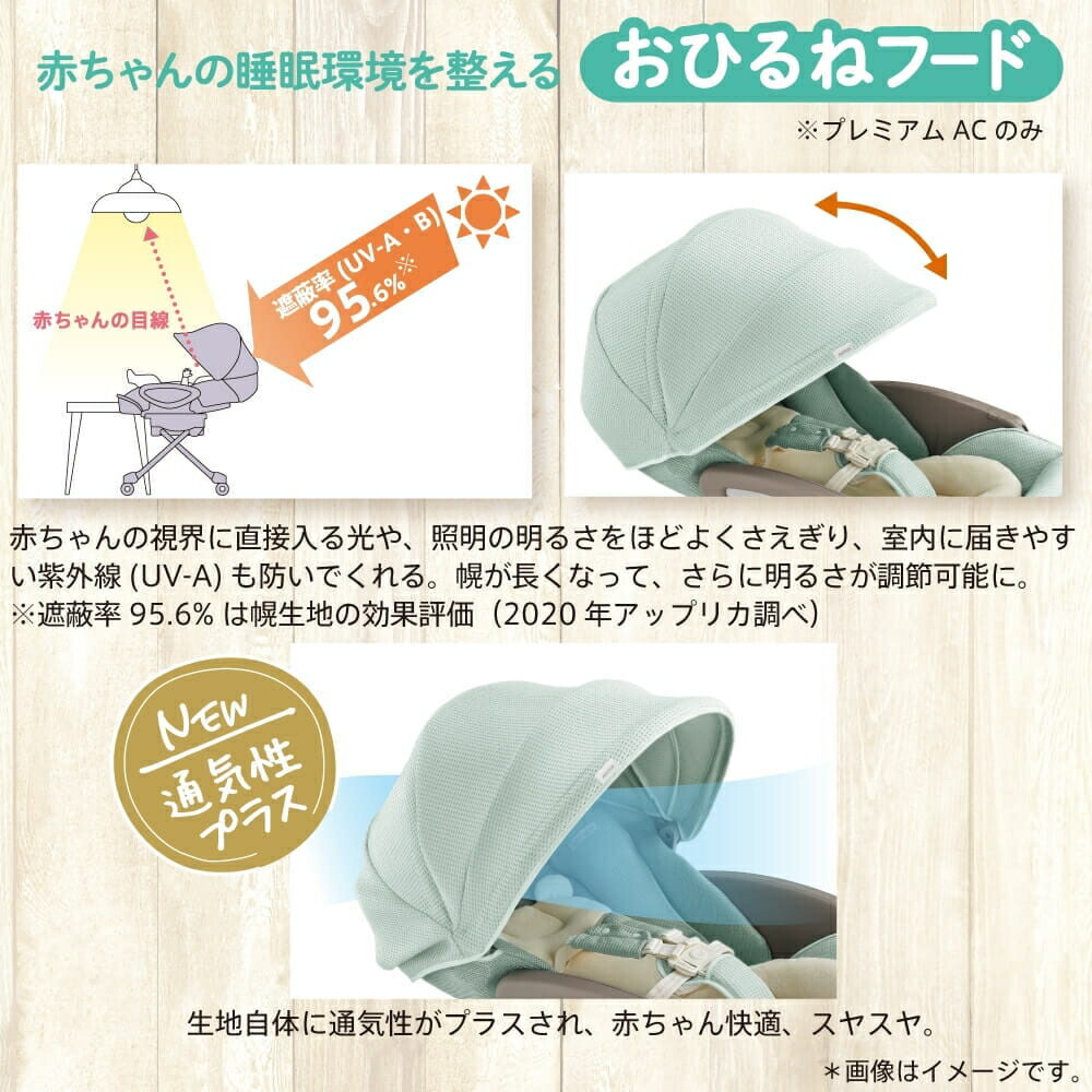 楽天市場】Aprica ユラリズム オート プレミアム AC (ピスタチオ