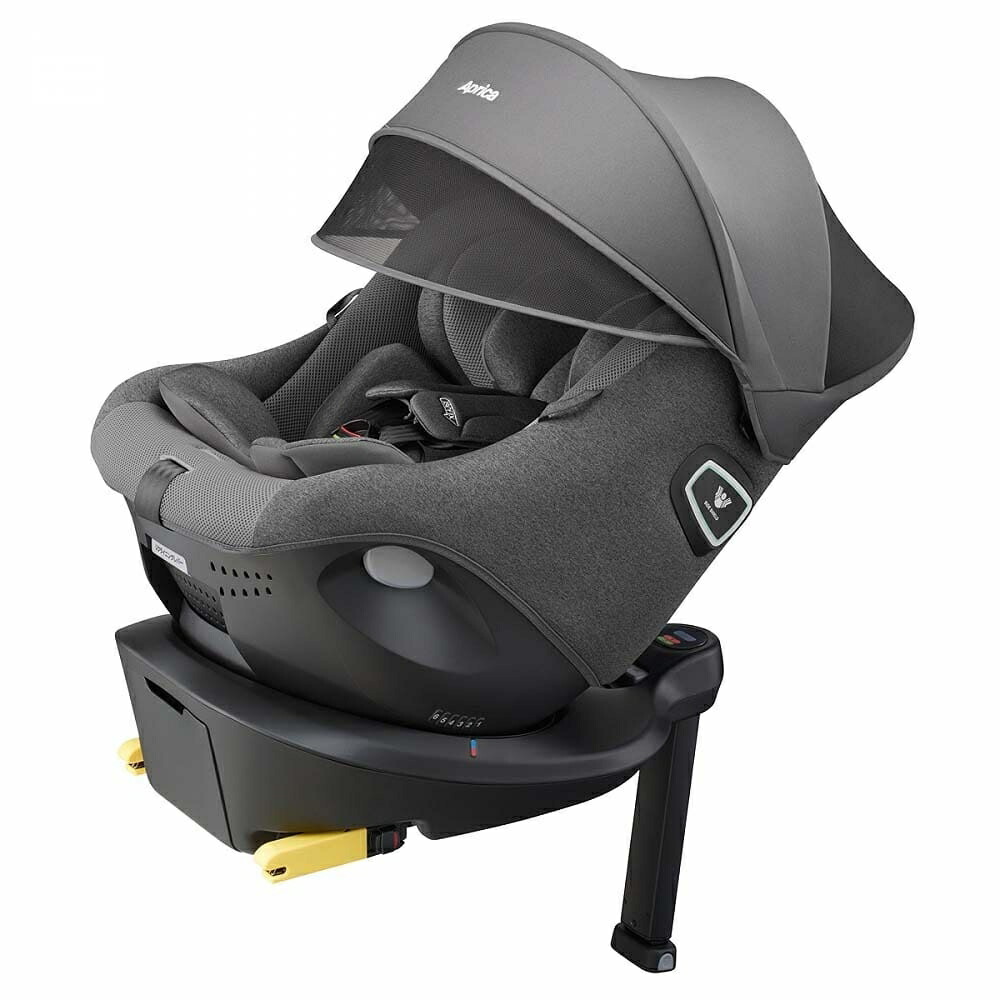 楽天市場】Aprica アップリカ ISOFIX クルリラ プライト (ナイトグレー