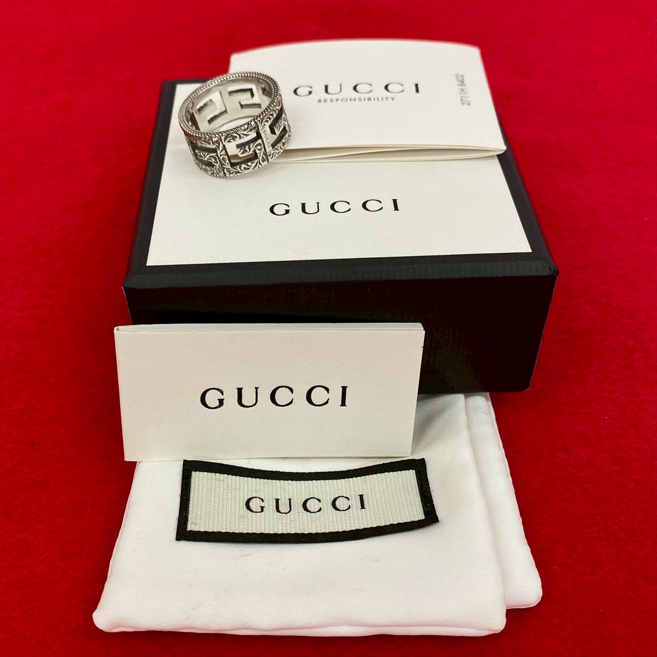 楽天市場】gucci 指輪 18号の通販