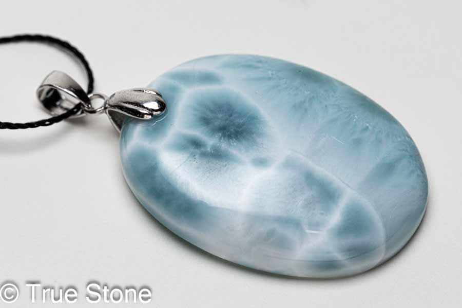 楽天市場】AAA 鑑別書付き ラリマー ペンダントトップ カボション