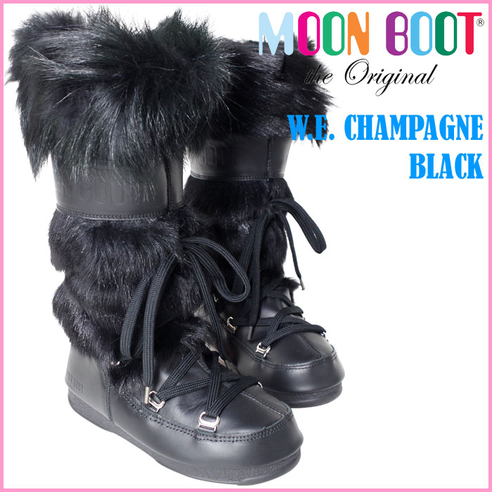 楽天市場】テクニカ ムーンブーツ MOON BOOT W.E. CHAMPAGNE BLACK