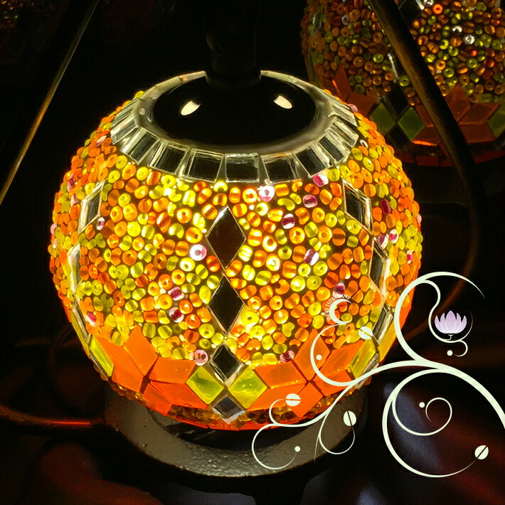 楽天市場】トルコモザイクランプくるりんS トルコ ランプ ベッド