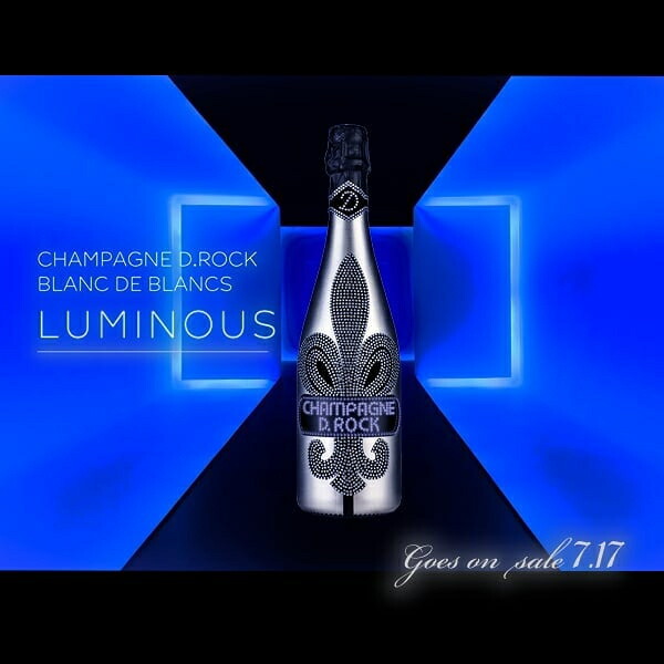 楽天市場】【正規品D.ROCKシャンパン】光るボトル 辛口 ブランドブラン