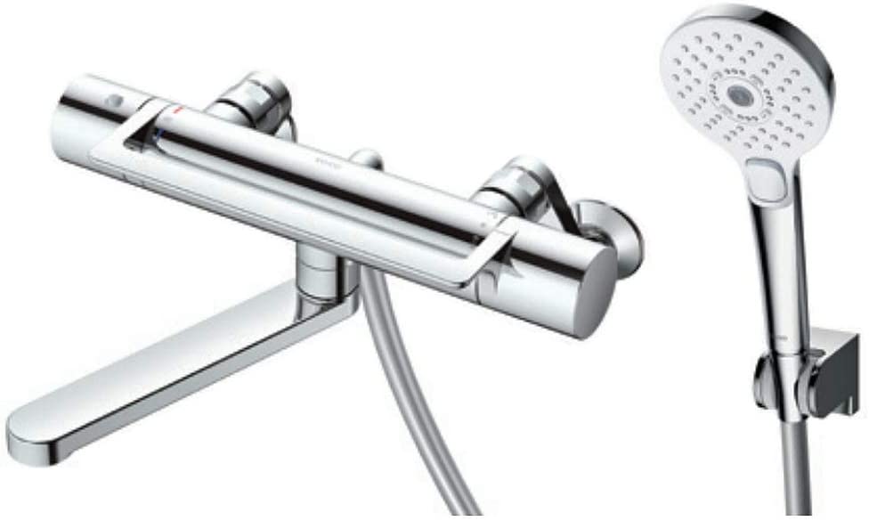 TOTO 壁付サーモスタット混合水栓(コンフォートウエーブ3モード