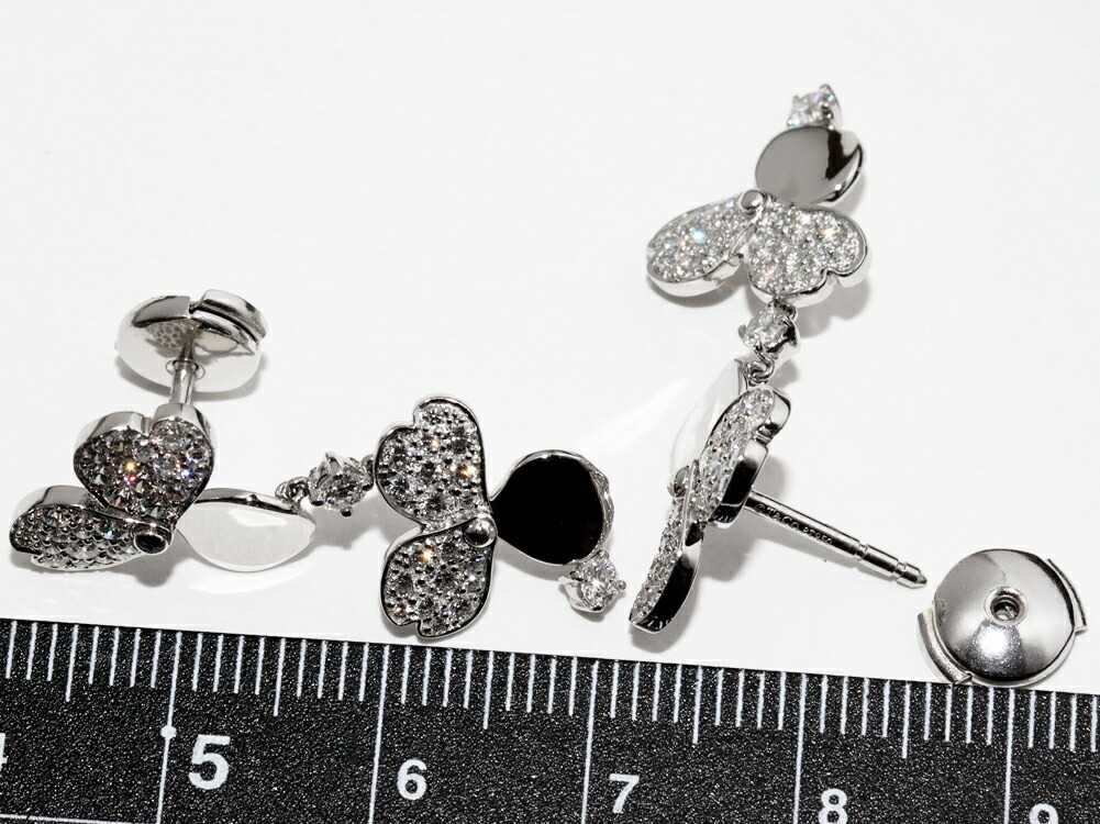 楽天市場】ティファニー ピアス Pt950 ダイヤ98P ペーパーフラワー