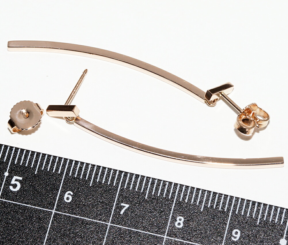 楽天市場】ティファニー ピアス K18PG Tバーピアス : たかみ質店楽天市場店