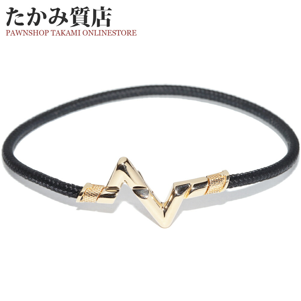 楽天市場】ルイヴィトン ブレスレット K18YG プレイ ヴォルト アップ