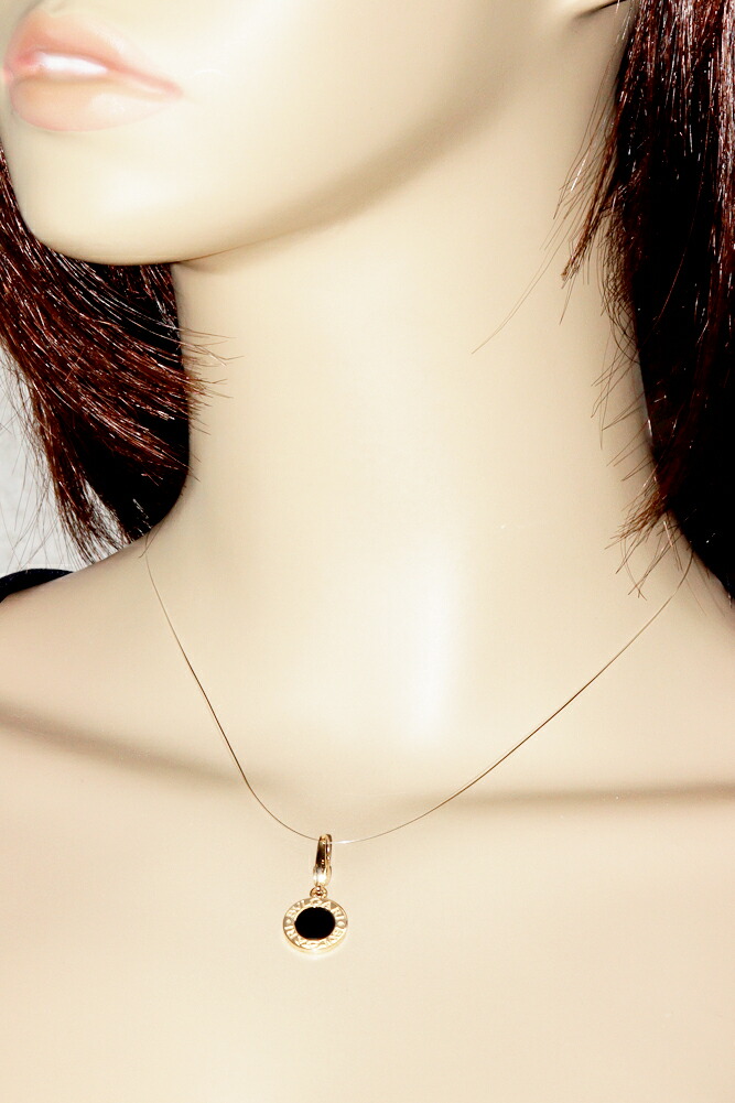 楽天市場】ブルガリ チャーム ペンダントトップ K18YG オニキス