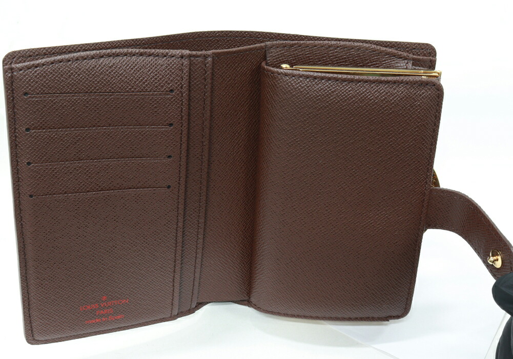 楽天市場】ルイヴィトン 二つ折りがま口財布(小銭入れあり) ダミエ