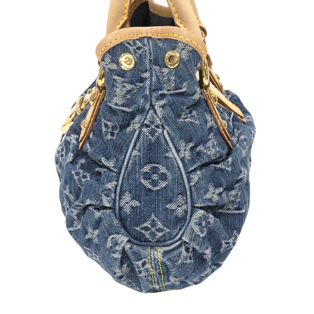 楽天市場】ルイヴィトン ハンドバッグ モノグラムデニム ブルー