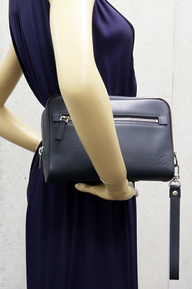 楽天市場】ルイヴィトン セカンドバッグ クラッチバッグ エピ ブルー