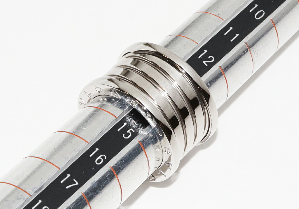 楽天市場】ブルガリ 指輪 K18WG B.zero1 ビーゼロワンリング 5バンド