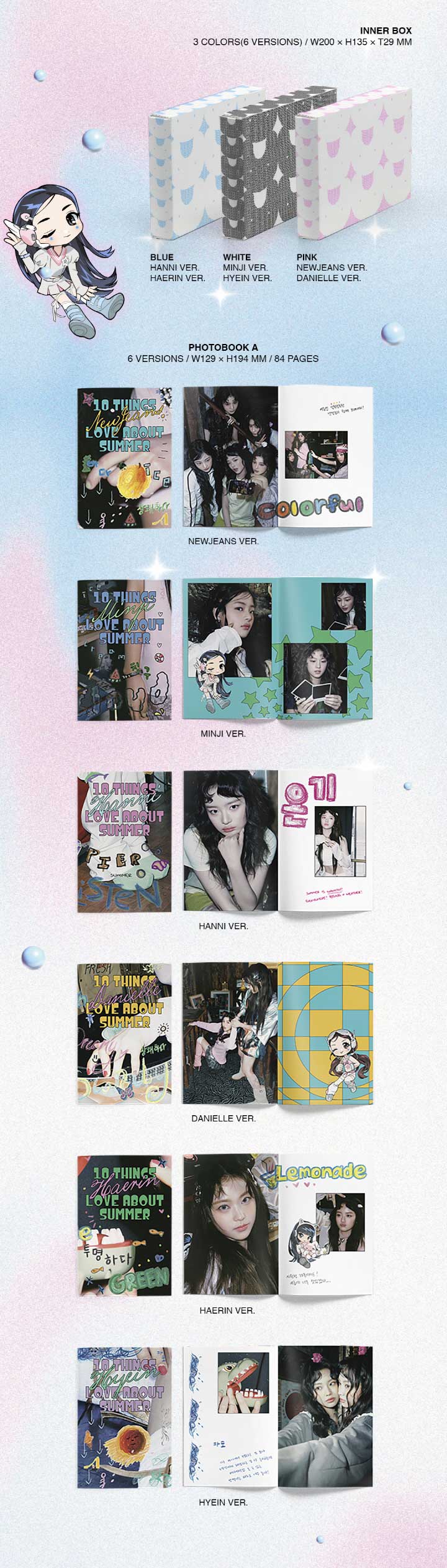 楽天市場】【7/21 韓国発売】【6種セット】NewJeans ニュージーンズ