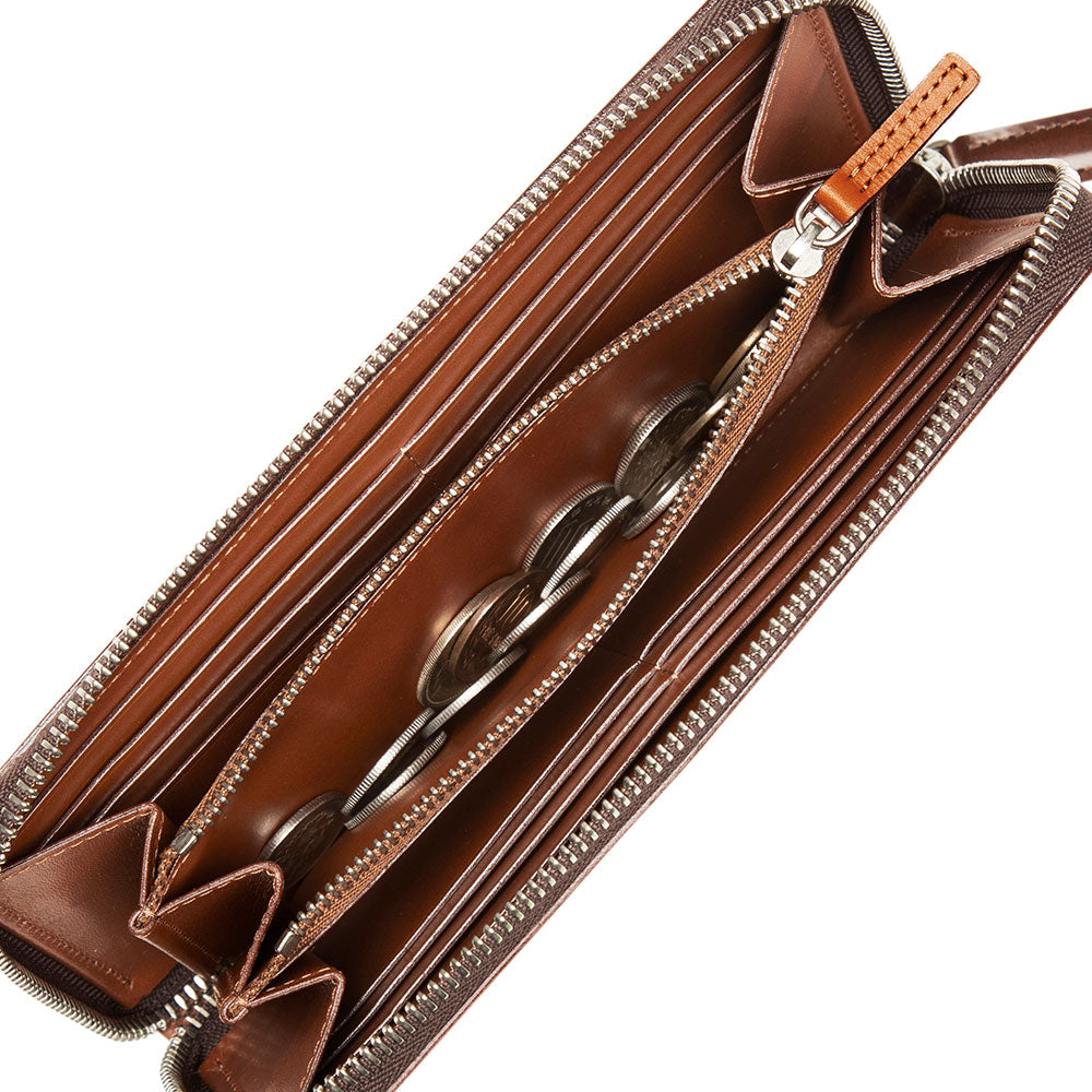 楽天市場】【土屋鞄公式】コードバン ファスナーロングパース : 土屋鞄