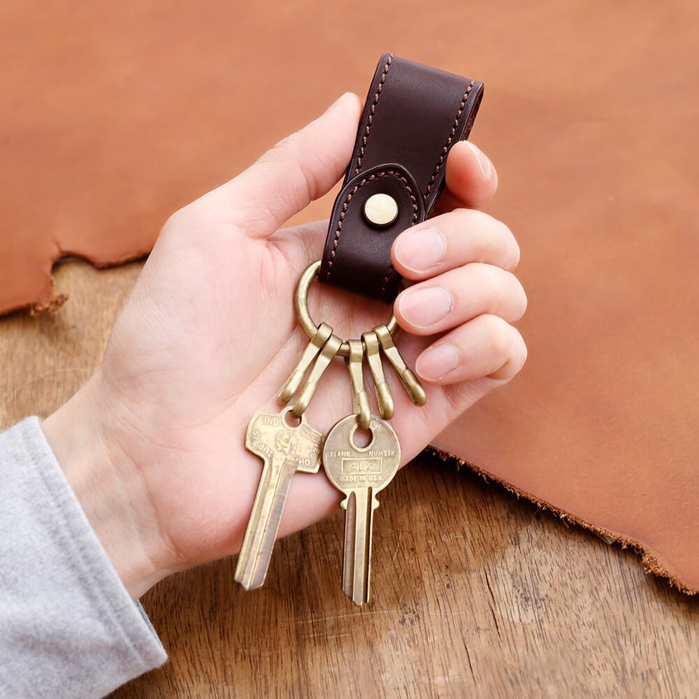 楽天市場】【土屋鞄公式】ナチューラ ヌメ革キーホルダー : 土屋鞄製造