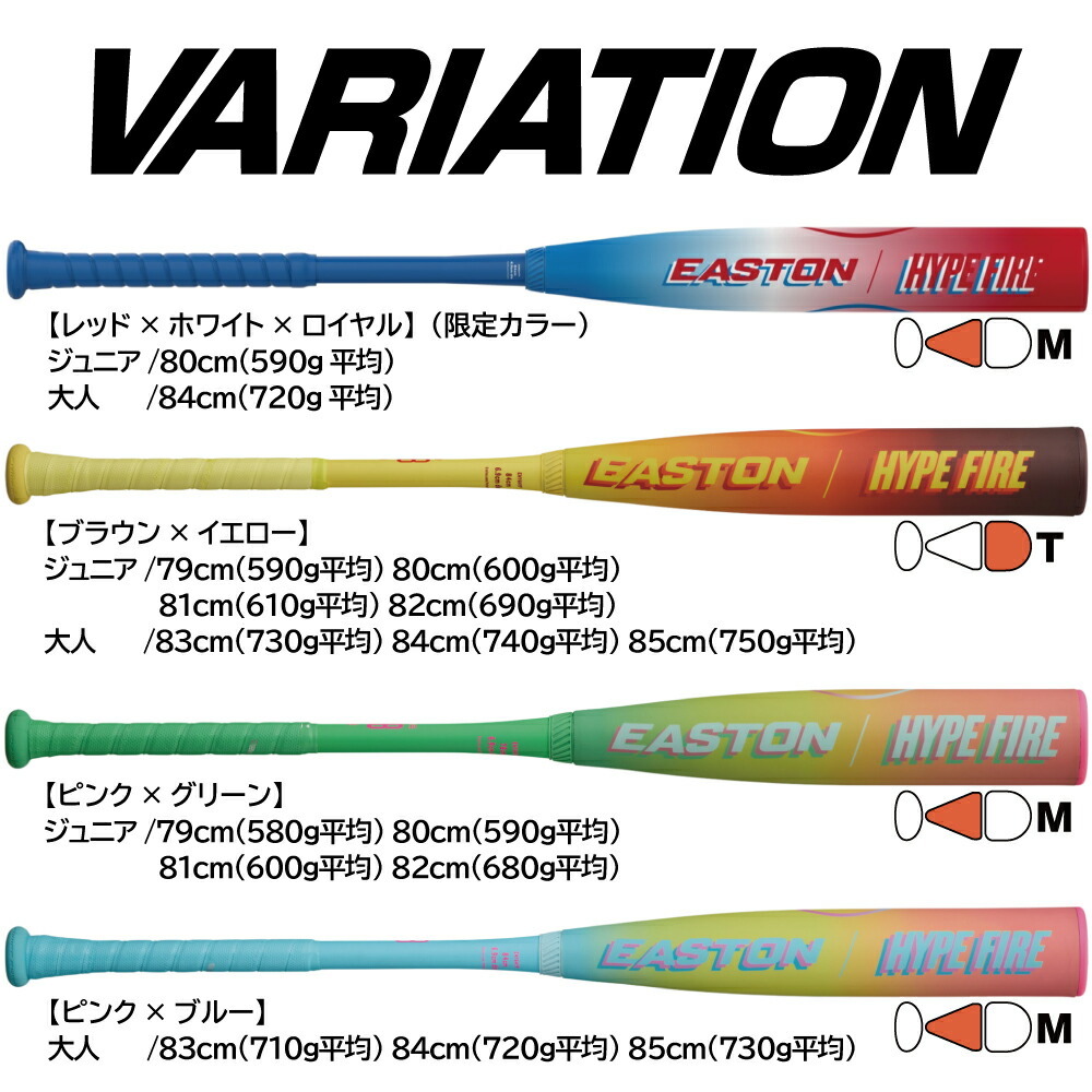 楽天市場】野球 バット 軟式 大人 ジュニア イーストン ハイプ