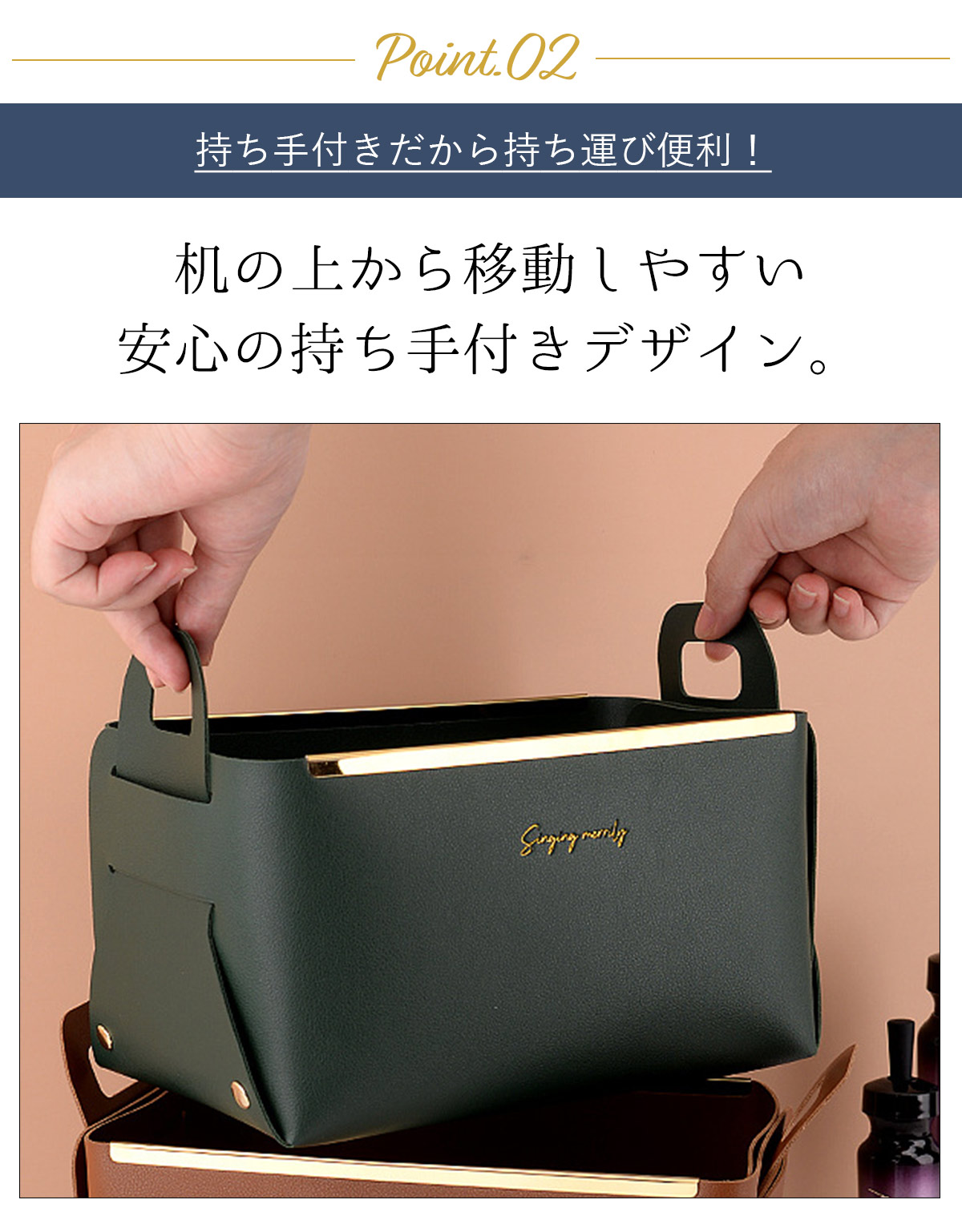 楽天市場】【処分品！在庫限り】折りたたみ卓上収納ボックス 小物入れ