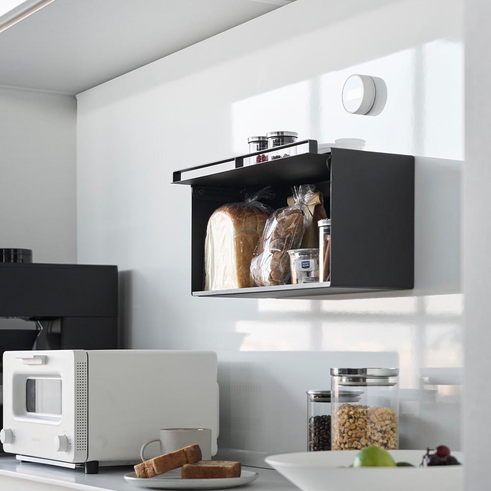 楽天市場】マグネットブレッドケース タワー 山崎実業 tower ホワイト