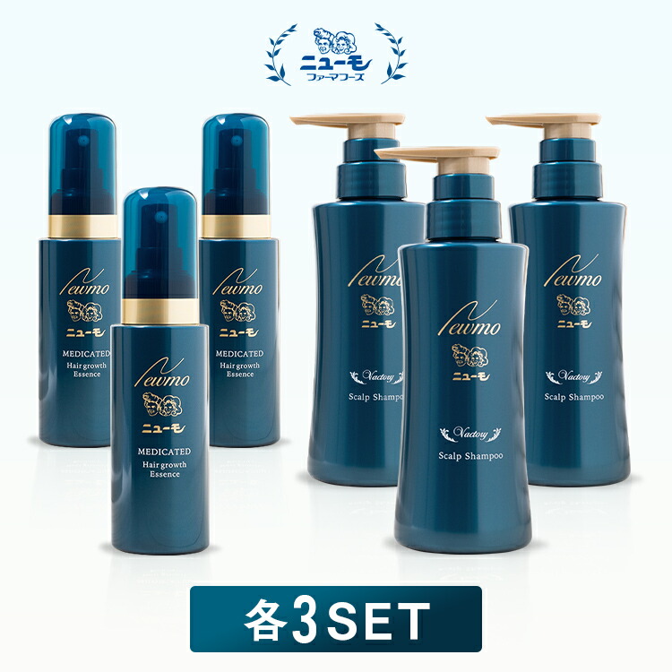 楽天市場】【公式】ニューモ 育毛剤+ニューモ ヴァクトリー 各3本