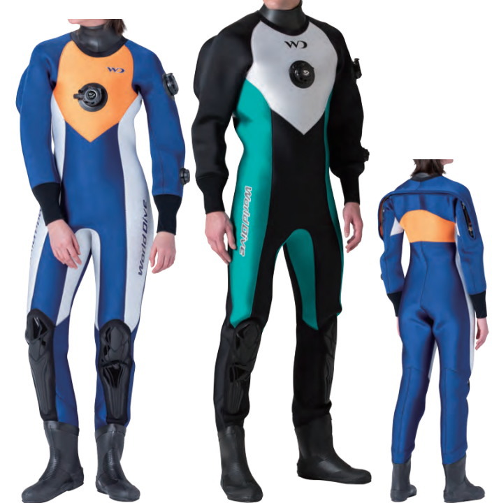 楽天市場】ワールドダイブ ドライスーツ ZE19 3.5mm＊マルチエラス