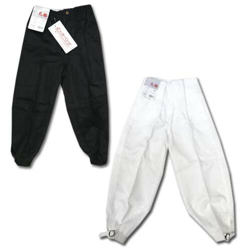 楽天市場】祭り衣装 子供 ニッカ ズボン 白 黒 ズボン 祭り用品 風格