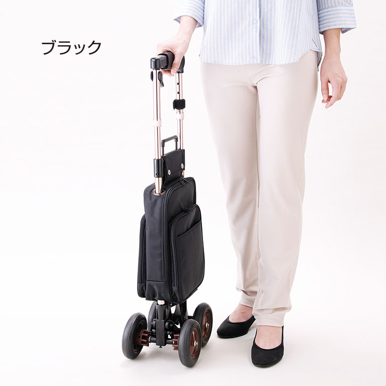 楽天市場】キャリーステッキ ライト - ショッピングカート キャリー