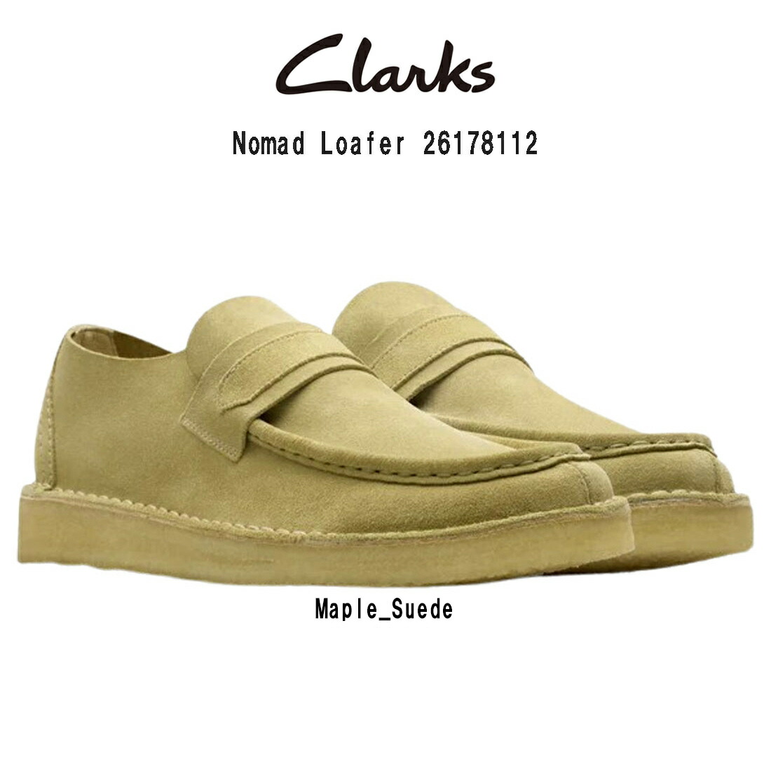 楽天市場】CLARKS(クラークス)ノマド ローファー シューズ スリッポン