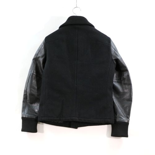 楽天市場】GAVIAL ガヴィル STADIUM JACKET 袖レザー スタジャン S