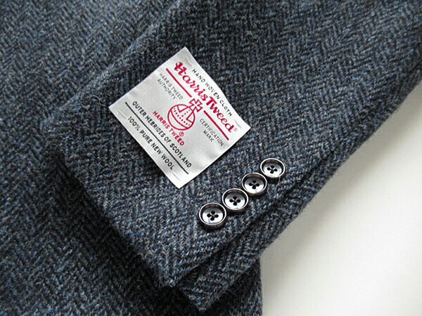 楽天市場】SALE 英国製生地 防寒 Harris Tweed ハリスツイード コート