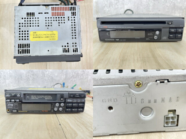 楽天市場】ケンウッド CDプレーヤー カセットレシーバー 2台セット