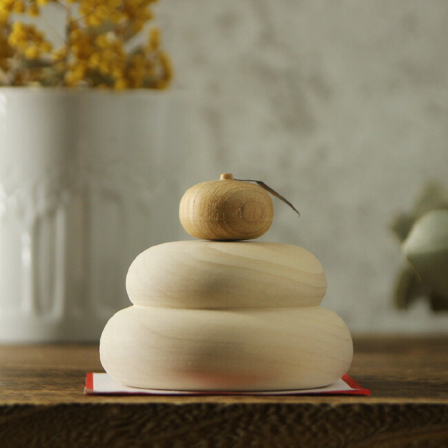 楽天市場】＼特典あり／鏡餅S 径70mm 台無し[鏡もち 鏡餅 木製 木 国産